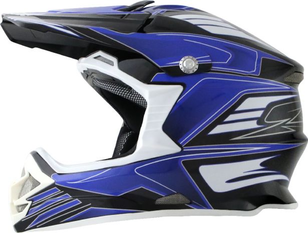 PHX Raptor Helmet (Tempest, Gloss Blue)