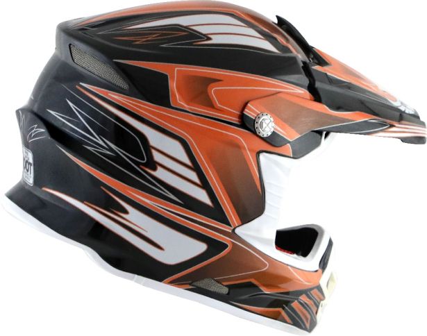 PHX Raptor Helmet (Tempest, Gloss Orange)