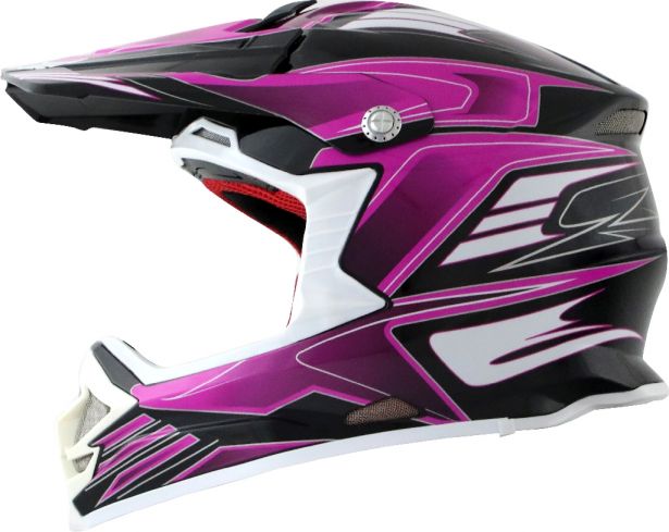 PHX Raptor Helmet (Tempest, Gloss Pink)