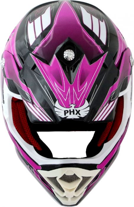 PHX Raptor Helmet (Tempest, Gloss Pink)