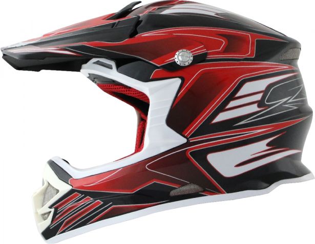 PHX Raptor Helmet (Tempest, Gloss Red)