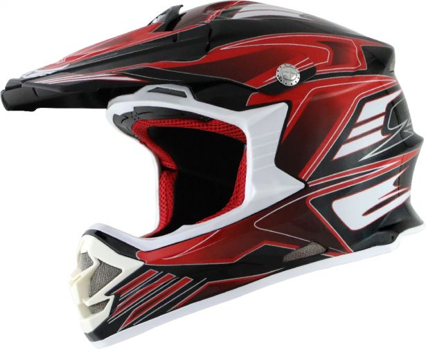 PHX Raptor Helmet (Tempest, Gloss Red)