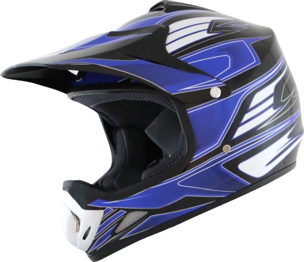 Casque PHX Zone 3 (Tempest, Gloss Blue) (Enfant)