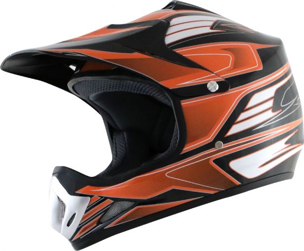 PHX Zone 3 Helmet (Tempest, Gloss Orange) (Children)