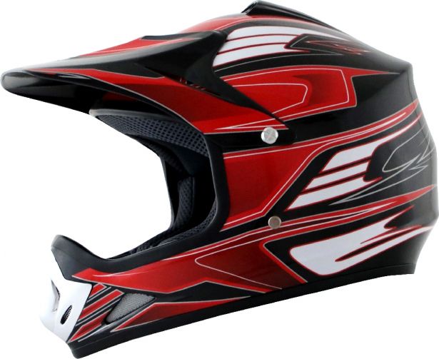 Casque PHX Zone 3 (Tempest, Gloss Red) (Enfant)