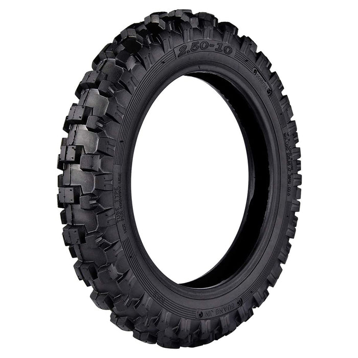 Front tire (2.5 x 10) for Electric Motocross (36 Volts)