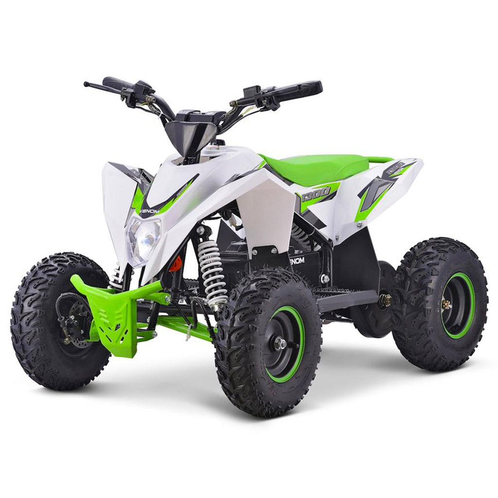 Rocket Quad Électrique Au Lithium (48 Volts) (1300 Watts) (6 Ans +) Bleu Blanc Quads Et Vtt
