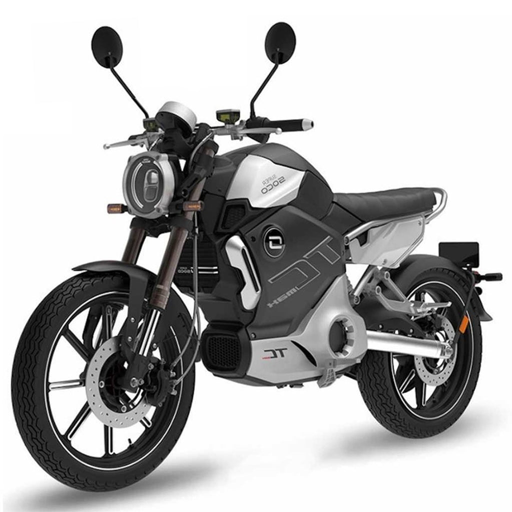 Super Soco, TC Max, Moto Électrique, (72 Volts) (3900 Watts) (45Ah) (2 Places) Immatriculable Scooter