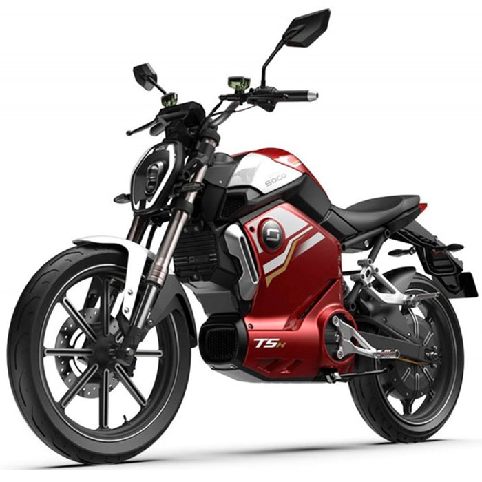 Super Soco TSX de Ducati, Moto Électrique (60 Volts) (2 Places) —