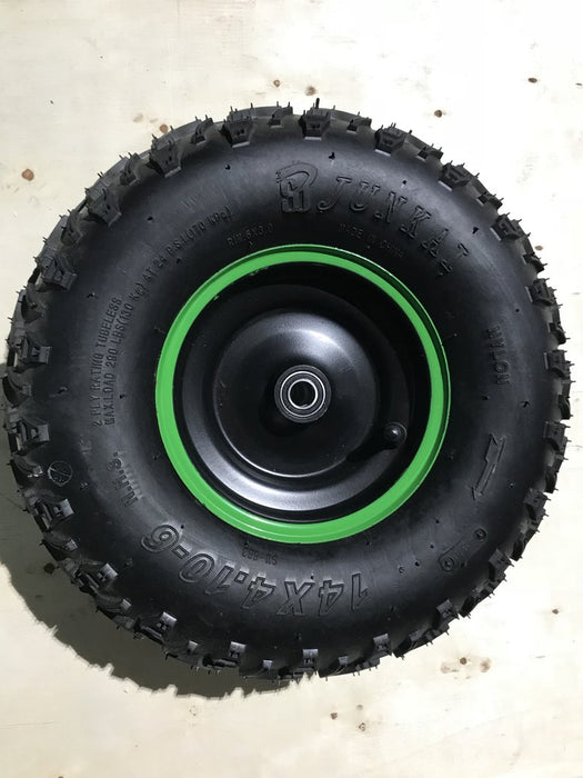 Rear Tire + Rim for Electric Mountain Bike (14x5.0-6)
