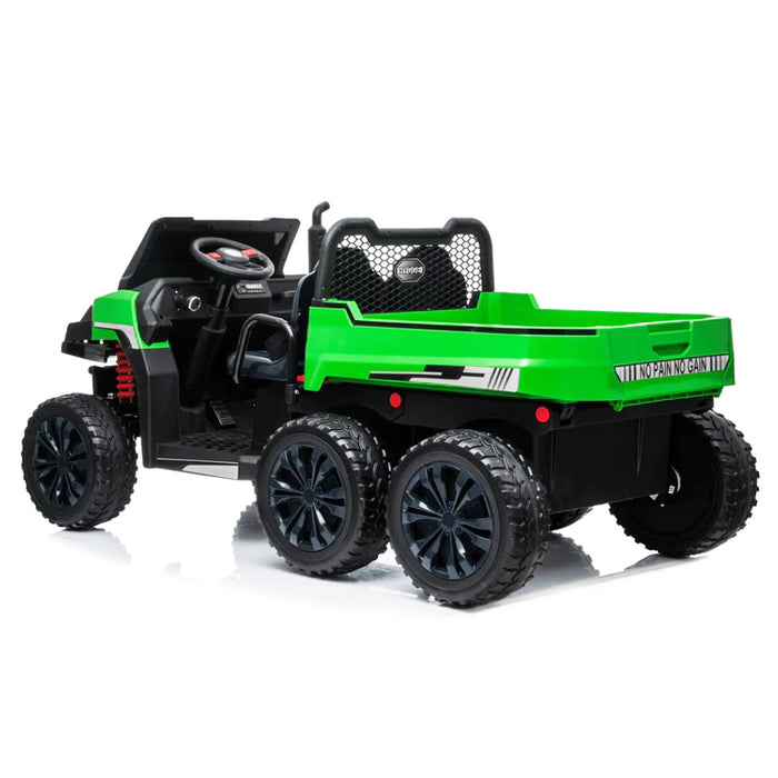 Farmer Works Tractor (6 Wheels, 4 wheel drive) with Tipping Bucket (24 Volts) (2 Seats)