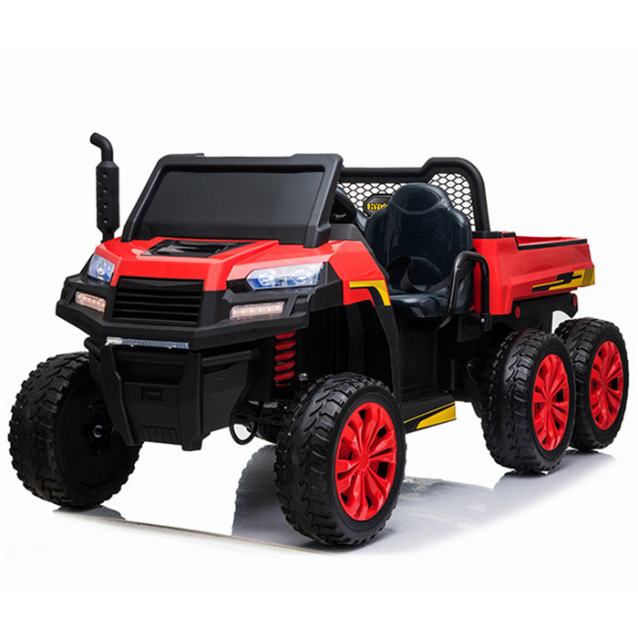 Farmer Works Tractor (6 Wheels, 4 wheel drive) with Tipping Bucket (24 Volts) (2 Seats)