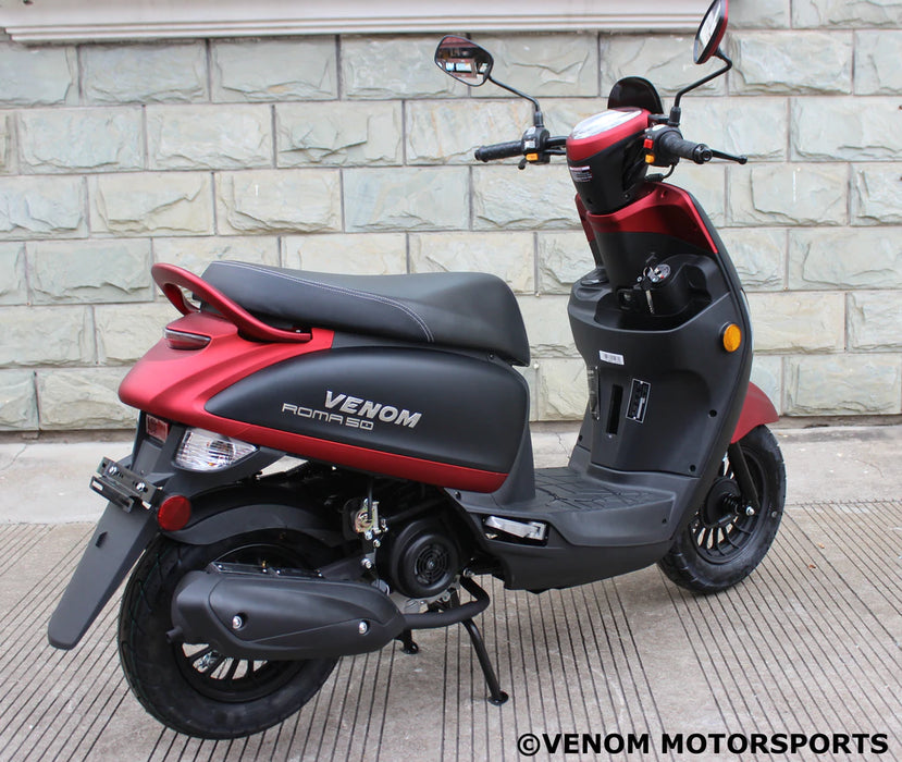 Venom Roma, Petrol Scooter (4 Stroke) (49cc) (2 Seats) (14 Years+) Road Legal