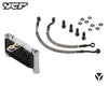 YCF Kit Complet Radiateur Huile Moteur ( Motocross à essence 4 temps 110cc - 190cc)