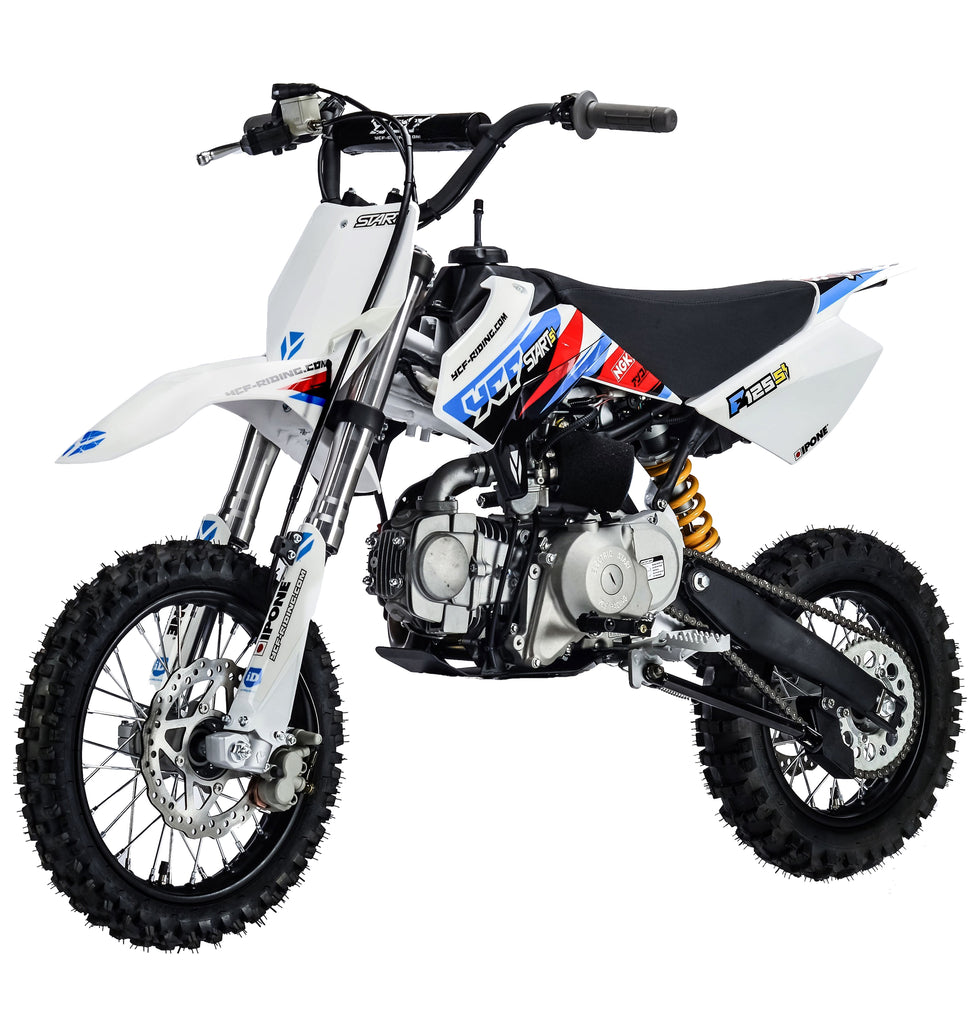 YCF, Start 125SE (2025), Motocross à Essence (4 Temps) (125cc) Semi-Automatique