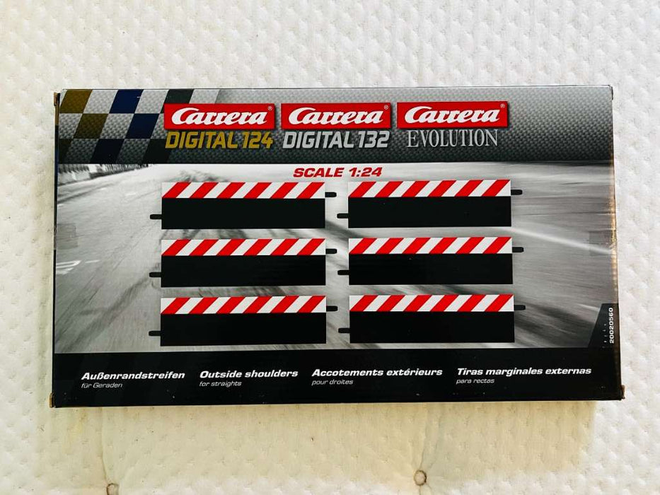 Carrera Digital 124/132/Evolution, Borders for Standard Straight Lines —