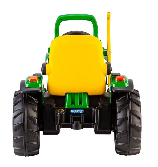 Tracteur 1 place avec remorque 12 volts Peg Perego - John Deere Ground  Force - Véhicule électrique pour enfant - Achat & prix