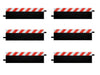 Carrera Digital 124/132/Evolution, Borders for Standard Straight Lines (6) 