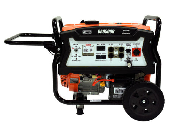 DUCAR, 6500W Generator, DG6500R - 13HP (Remote Starter) 