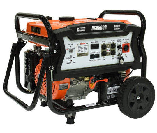 DUCAR, 6500W Generator, DG6500R - 13HP (Remote Starter) 