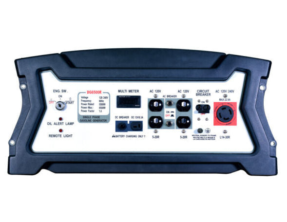 DUCAR, 6500W Generator, DG6500R - 13HP (Remote Starter) 