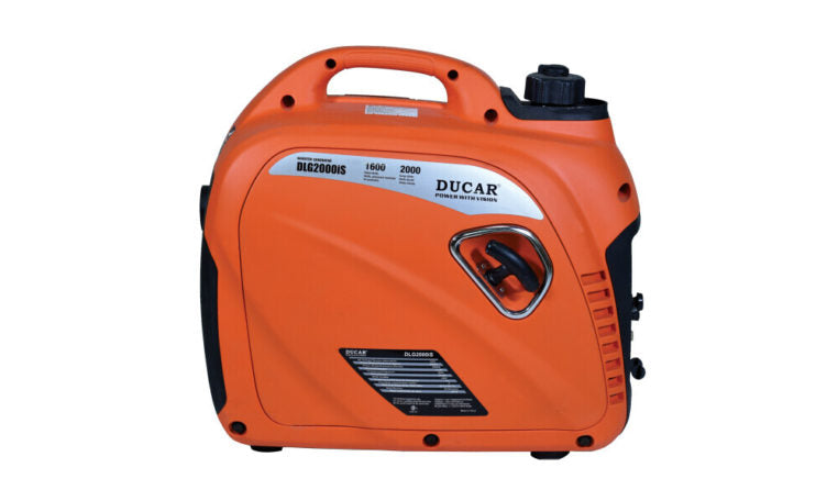 DUCAR, 2000W Silent Generator, DLG200IS (Dual Fuel: Propane and Gasoline) 