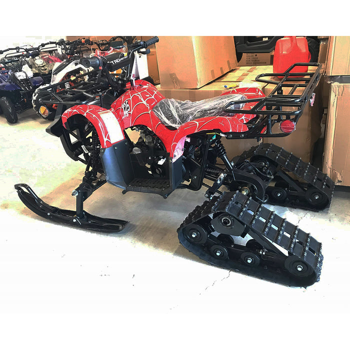 Tao Motors, ATA 125D with Tracks and Skis, Gasoline Quad (4 Stroke) (120cc) (7 Years+)
